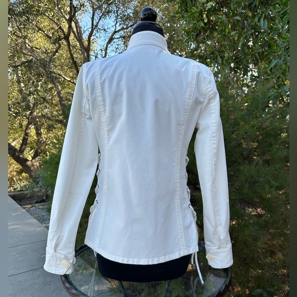 Tory Burch Sargeant Pepper Lace-Up Jacket - size XS - Picture 6 of 6